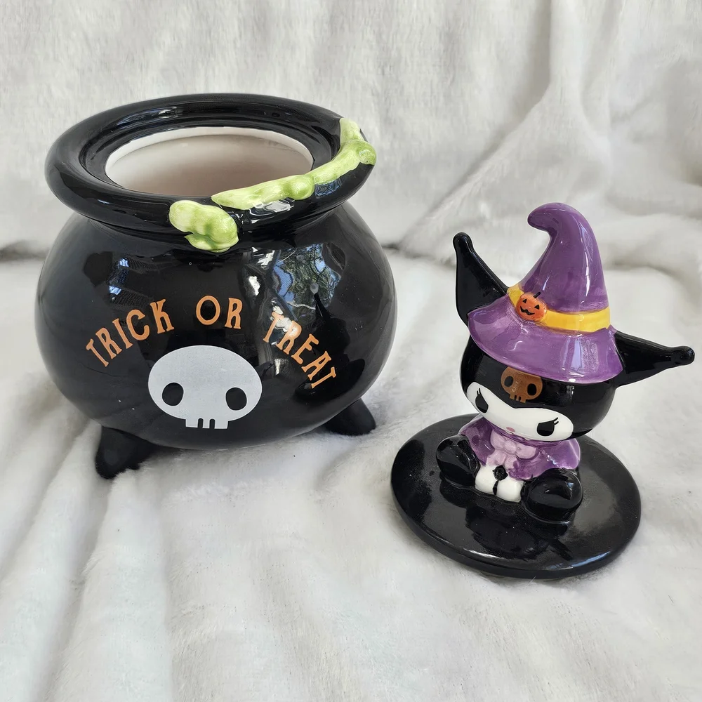 Blue Sky Clayworks Kuromi Witch Candy Bowl - Thumbnail 3